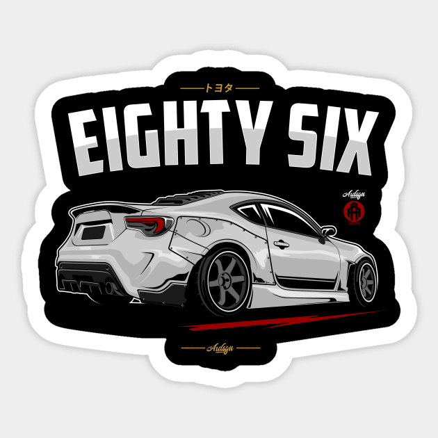 toyota 86 Toyota Gt86 Sticker TeePublic